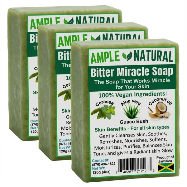 3 Pack Bitter Miracle Soap Bar