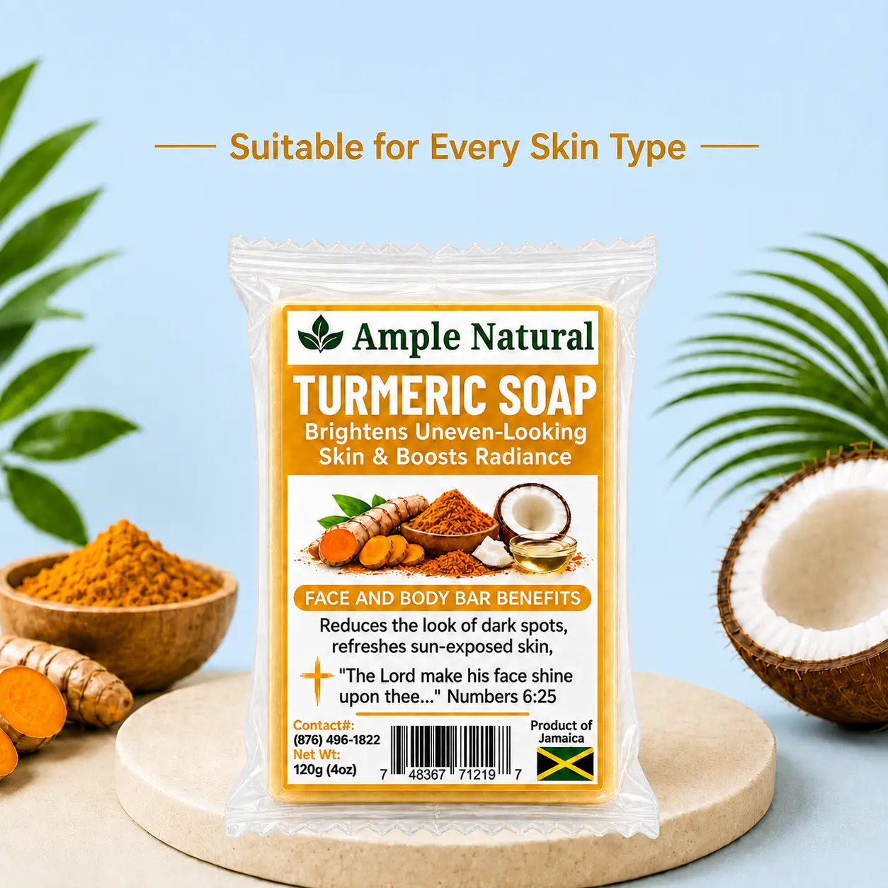 Ample Natural Product Skin Types