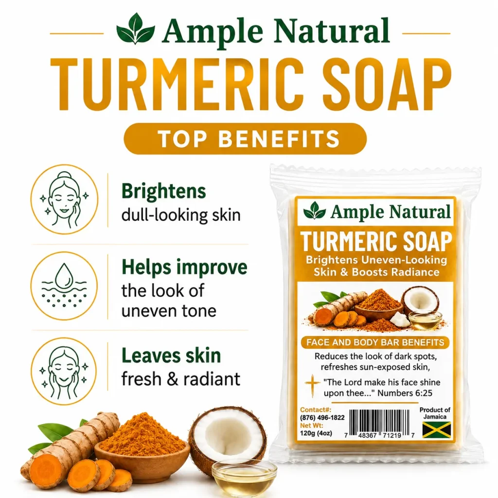 Turmeric Soap for Face & Body