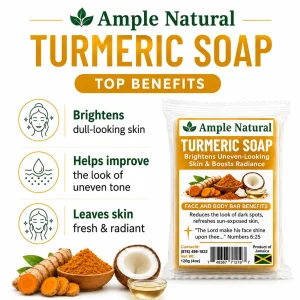 Turmeric Soap for Face & Body - Image 3