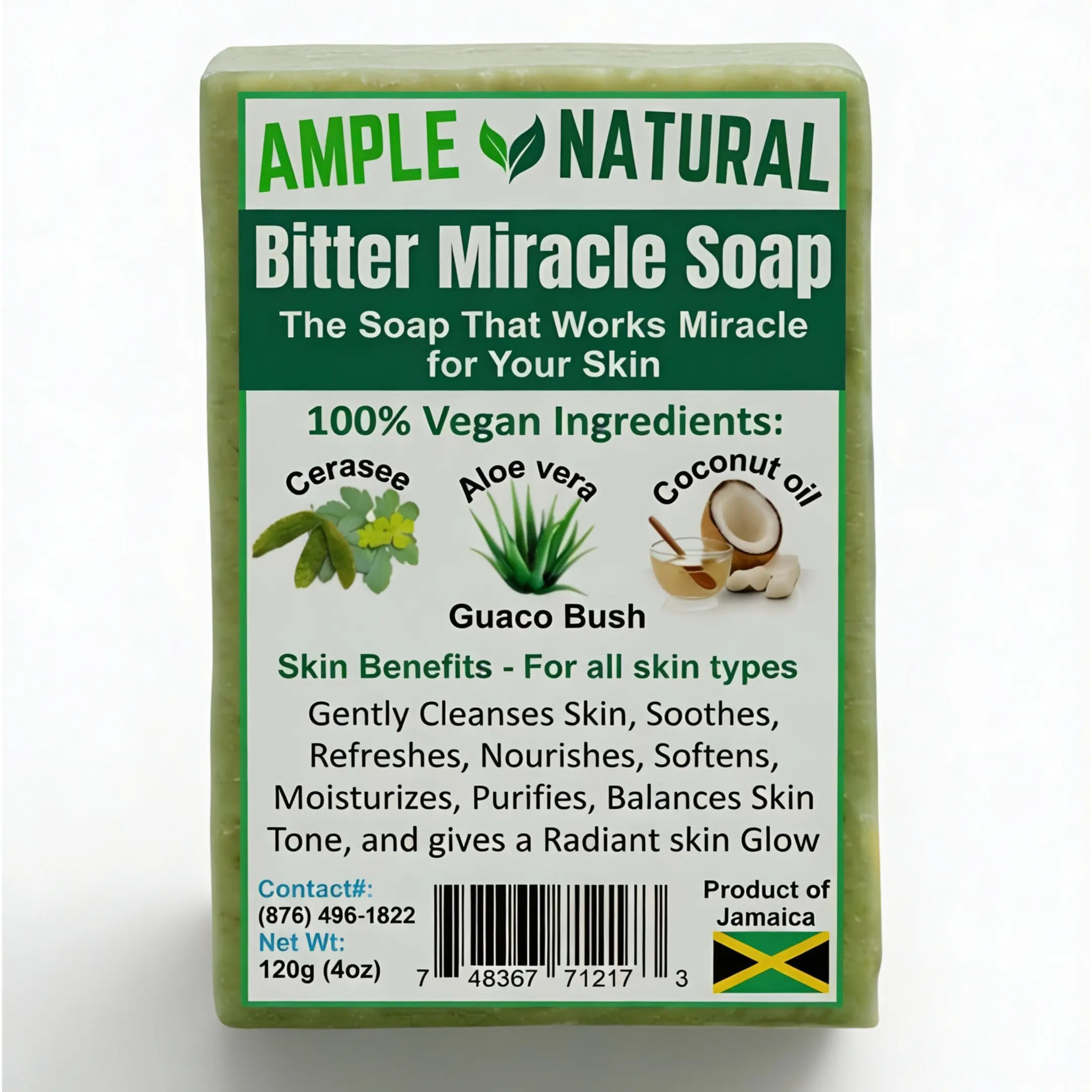 Bitter Miracle Soap Bar