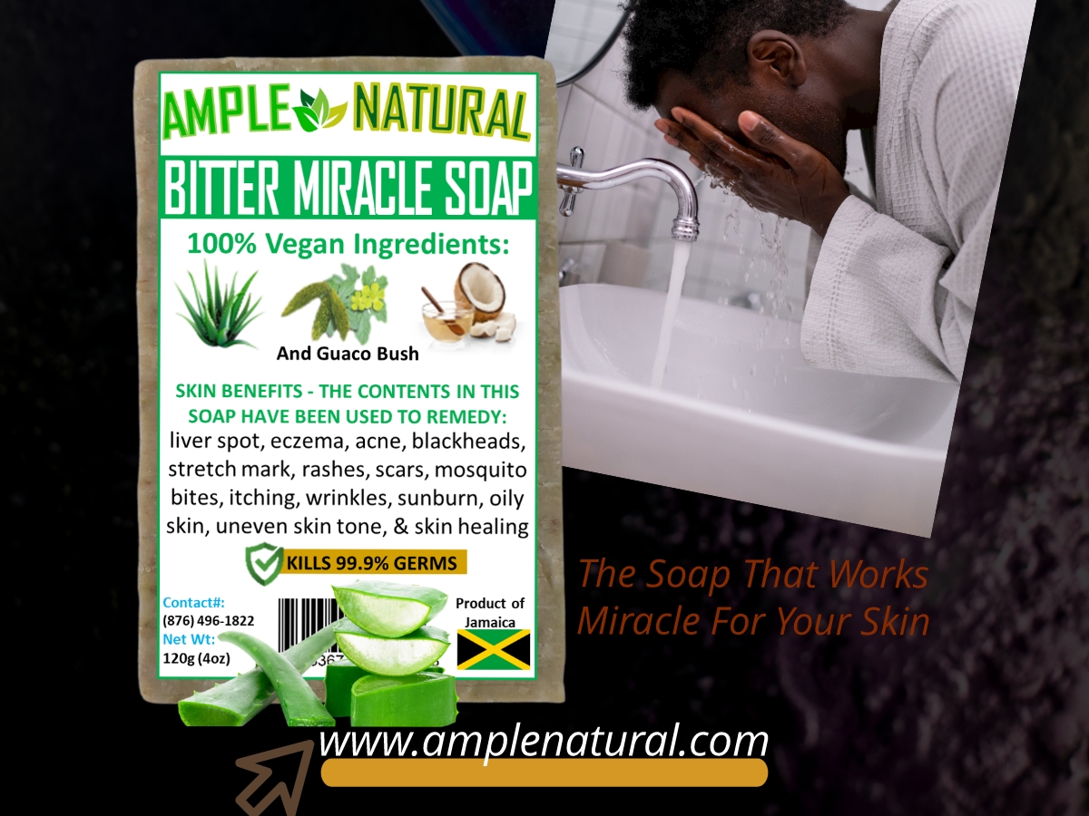 Bitter Miracle Soap For Face and Body