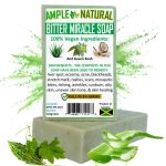 Bitter Miracle Soap for Body & Face - The Soap That Works Miracle for Your Skin - Organic and Naturally Made in Jamaica 4oz Bar