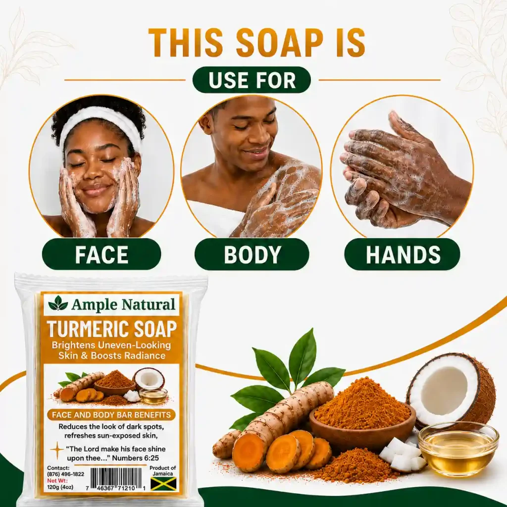 Turmeric Soap for Face & Body