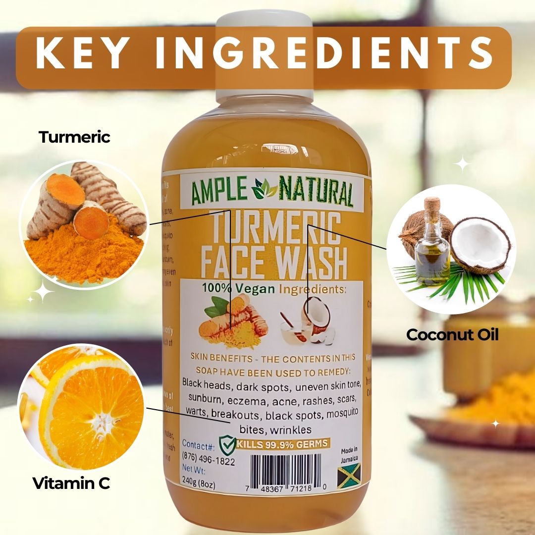 Turmeric Face Wash Key ingredients