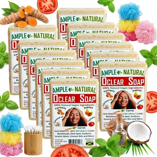 Oclear - Face and Body Soap Bars