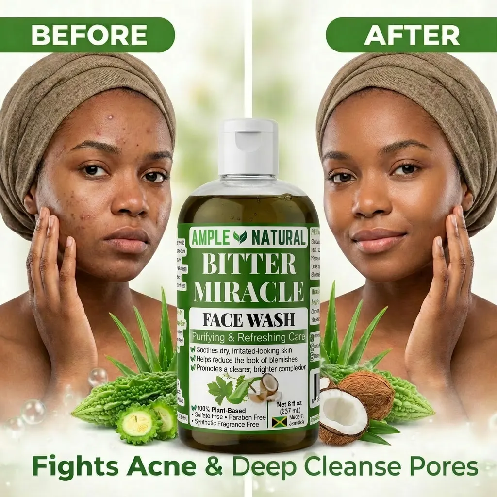 Bitter Miracle Face Wash Fights Acne & Deep Cleans Pores